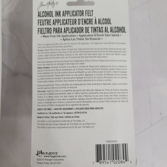 Tim Holtz Ranger Alcohol Ink Applicator Felt & Ink Blending Foam - Picture 4 of 14